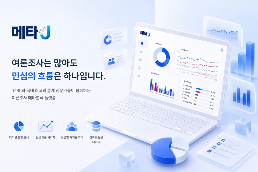 메타J 작업 화면